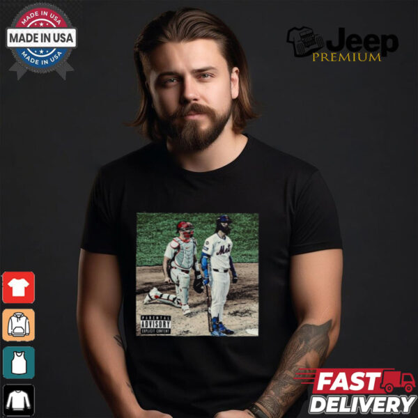 Mets Jesse Winker Parental Advisory Explicit Content T Shirt