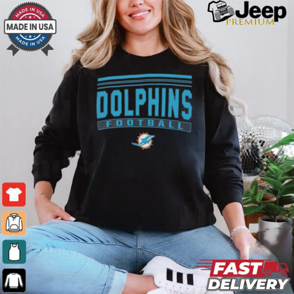 Miami Dolphins Fanatics Black Big Shirt