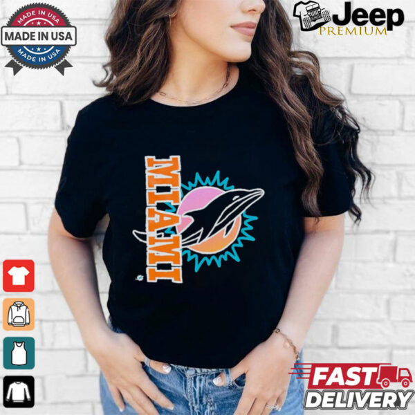 Miami Dolphins x Aleali May Black T Shirts