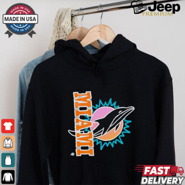 Miami Dolphins x Aleali May Black T Shirts