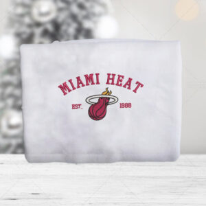 Miami Heat Est 1988 Embroidered Unisex Shirt Miami Heat