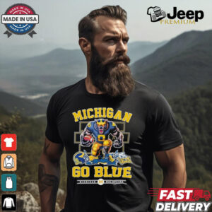 Michigan Wolverines Go Blue 2024 Shirt