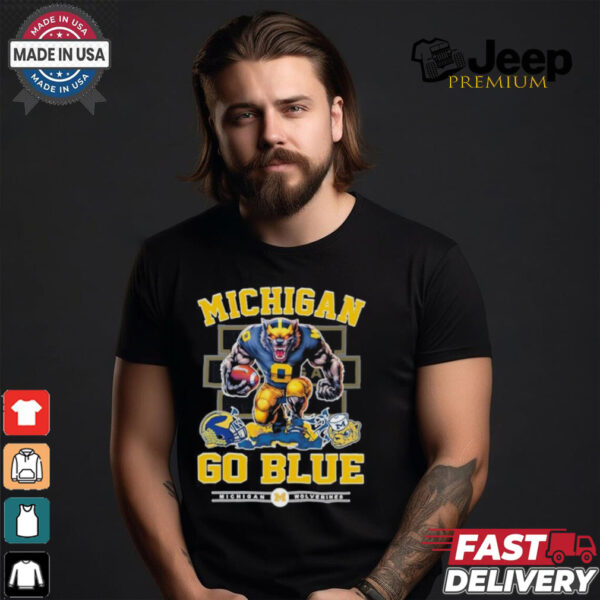 Michigan Wolverines Go Blue 2024 Shirt