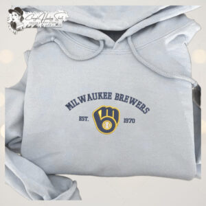 Milwaukee Brewers Est 1970 Embroidered Unisex Shirt Mlb T