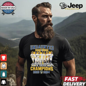 Milwaukee Brewers Undaunted Back 2 Back NL Central Champions 2023 2024 Shirt