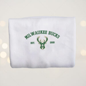 Milwaukee Bucks Est 1968 Embroidered Unisex Shirt Bucks Nba