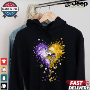 Minnesota Vikings Broken Heart Shirt