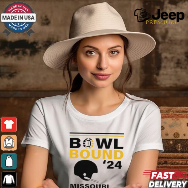 Missouri Tigers 2024 Bowl Bound Helmet Shirt