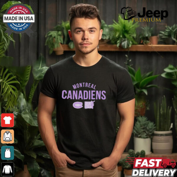 Montreal Canadiens Hockey Fights Cancer 2024 Shirt