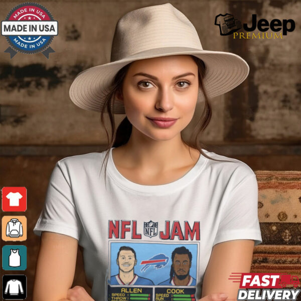 NFL Jam Buffalo Bills Allen And Cook t shirt