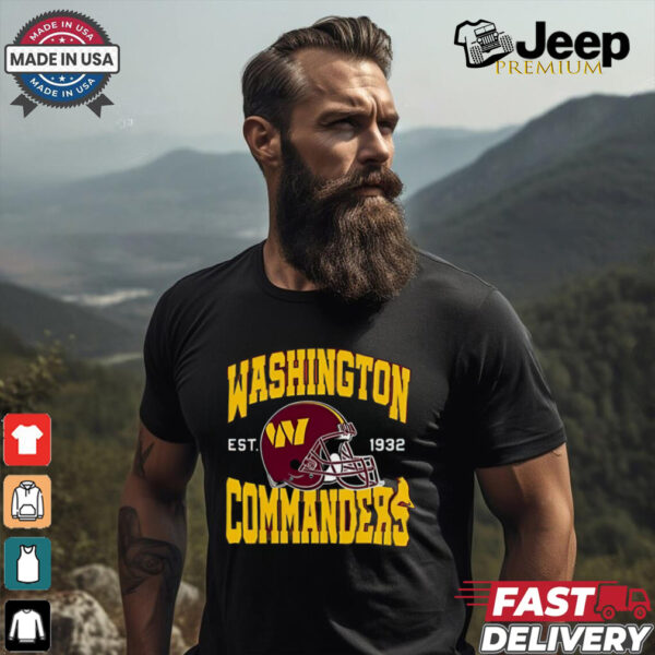 NFL Washington Commanders Helmet Est 1932 Shirts