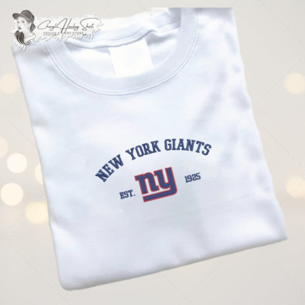 NFL York Giants V437 Embroidered Sweatshirt Hoodie shirt