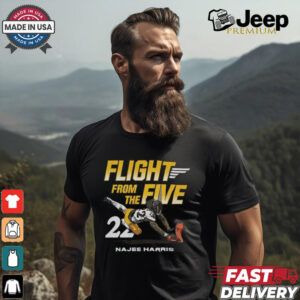 Najee Harris Pittsburgh Steelers Flight From The Five Shirt