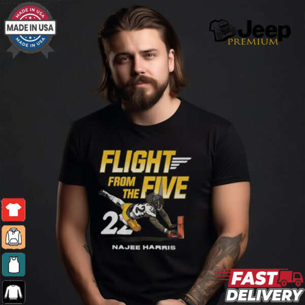 Najee Harris Pittsburgh Steelers Flight From The Five Shirt