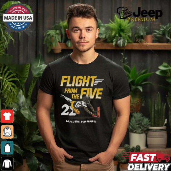 Najee Harris Pittsburgh Steelers Flight From The Five Shirt