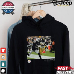 Najee Harris Pittsburgh Steelers NFL Flash Features Week 6 Oct 13 2024 t shirt