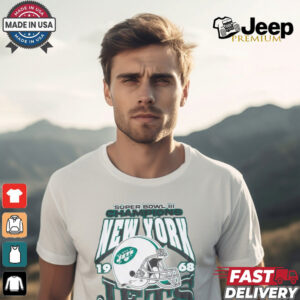 New York Jets Super Bowl Relaxed Graphic T Shirt