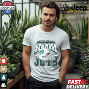 New York Jets Super Bowl Relaxed Graphic T Shirt