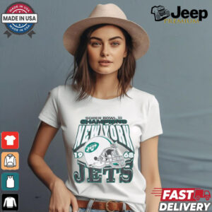 New York Jets Super Bowl Relaxed Graphic T Shirt