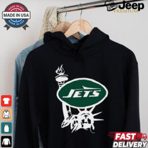 New York Jets x Aleali May Black T Shirts