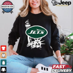 New York Jets x Aleali May Black T Shirts