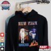 New York Knicks Jalen Brunson x New York Mets Francisco Lindor city skyline signatures shirt