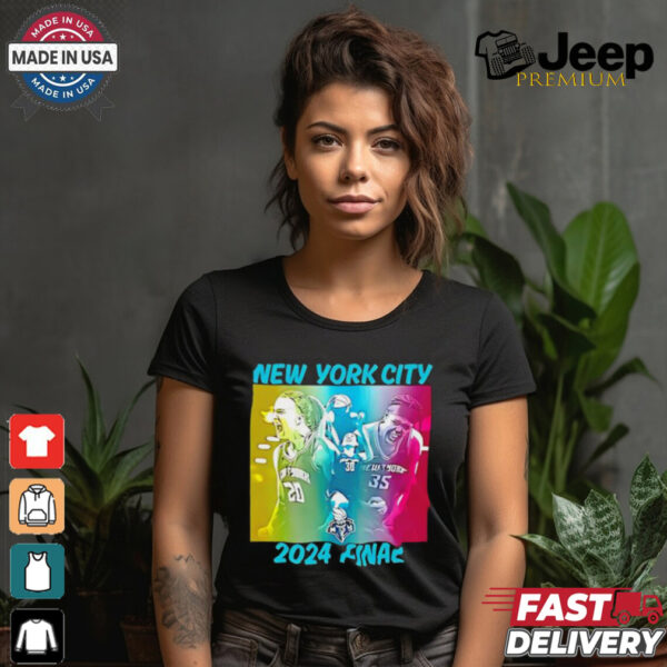 New York Liberty New York City 2024 Final Champion shirt