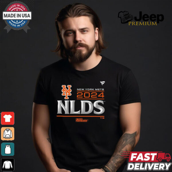 New York Mets 2024 MLB NL Division Series Locker Room T Shirt