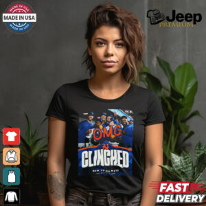 New York Mets OMG 2024 MLB Postseason Clinched shirt