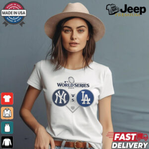 New York Yankees vs. Los Angeles Dodgers 2024 World Series Dueling Shirt