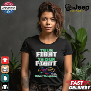 New york jets your fight is our fight beat cancer T shirt