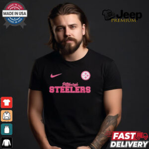 Nike Pittsburgh Steelers Football Pink Out Tackle Breast Cancer Shirt