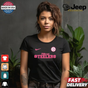 Nike Pittsburgh Steelers Football Pink Out Tackle Breast Cancer Shirt