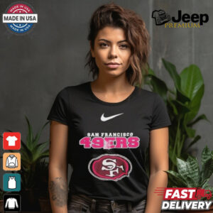 Nike San Francisco 49ers Football Pink Out Tackle Breast Cancer Shirt