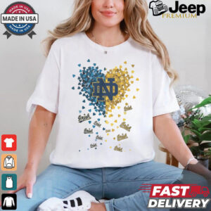 Notre Dame Fighting Irish Heart Shirt