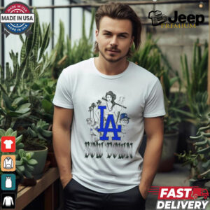 Official Bow down to the blue crew Los Angeles Dodgers t shirt