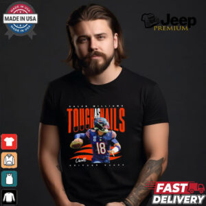 Official Caleb Williams Tough as Nails Chicago Bears football signature shirt