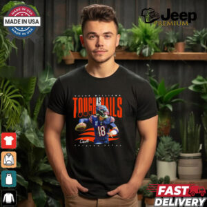 Official Caleb Williams Tough as Nails Chicago Bears football signature shirt