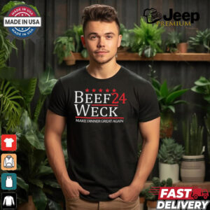 Official Dan O’s Seasoning Beef Weck ’24 Make Dinner Great Again t shirt