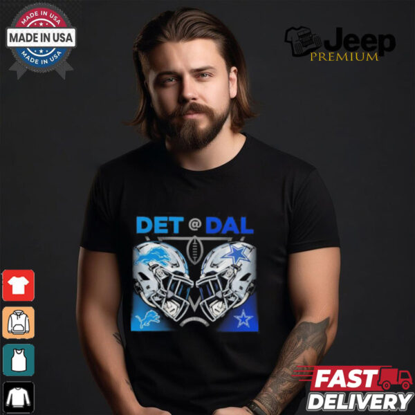 Official Detroit Lions Vs Dallas Cowboys NFL Week 6 2024 Matchup Shirt