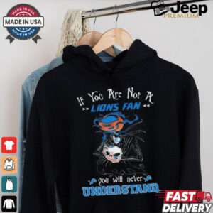 Official Jack Skellington If You Are Not A Detroit Lions Fan You Will Never Understand Shirt