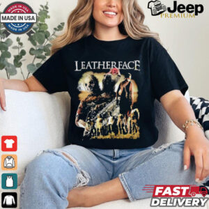 Official Leatherface Horror characters Halloween shirt