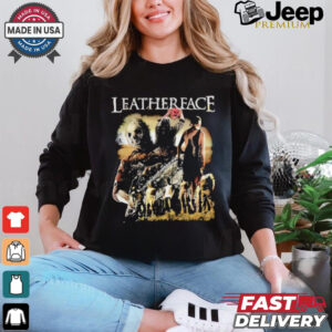 Official Leatherface Horror characters Halloween shirt