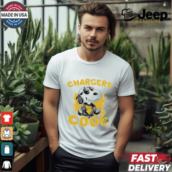 Official Los Angeles Chargers NFL Team Snoopy Joe Cool T Shirt