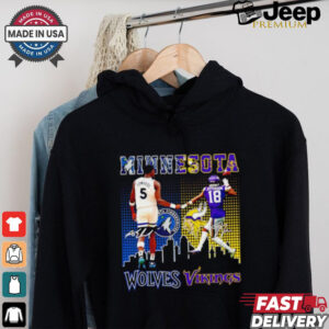 Official Minnesota Edwards Wolves x Jefferson Vikings shirt