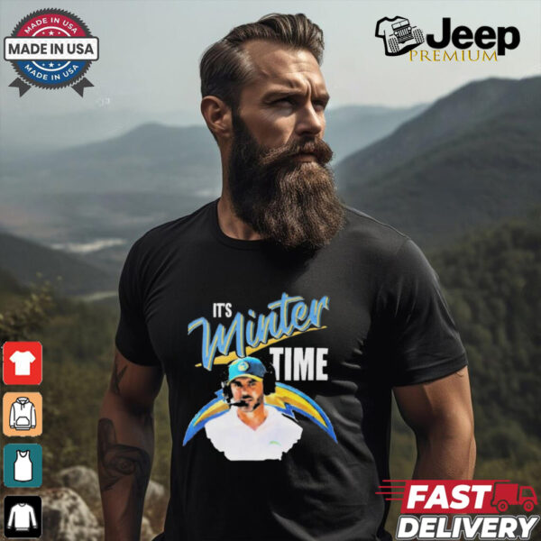 Official NFL 2024 Los Angeles Chargers Jesse Minter It’s Minter Time t shirt