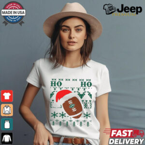 Official NFL New York Jets Football Santa Claus Ho Ho Ho Christmas 2024 Shirt