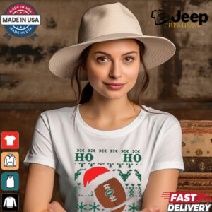 Official NFL New York Jets Football Santa Claus Ho Ho Ho Christmas 2024 Shirt