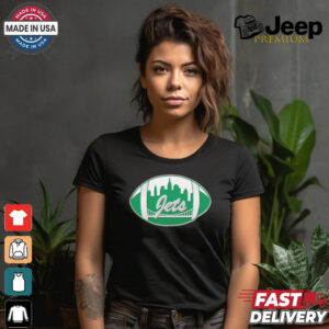 Official NFL x MLB New York Jets X New York Mets Logo Mash Shirt