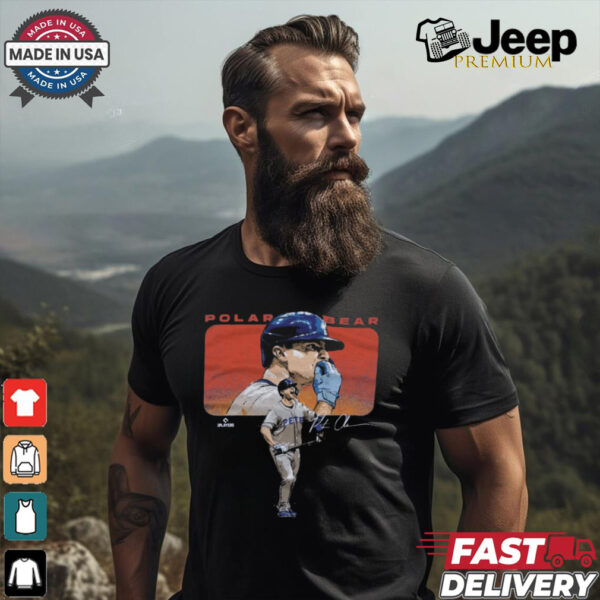 Official Pete Alonso New York Mets Kiss Signature Graphic t shirt